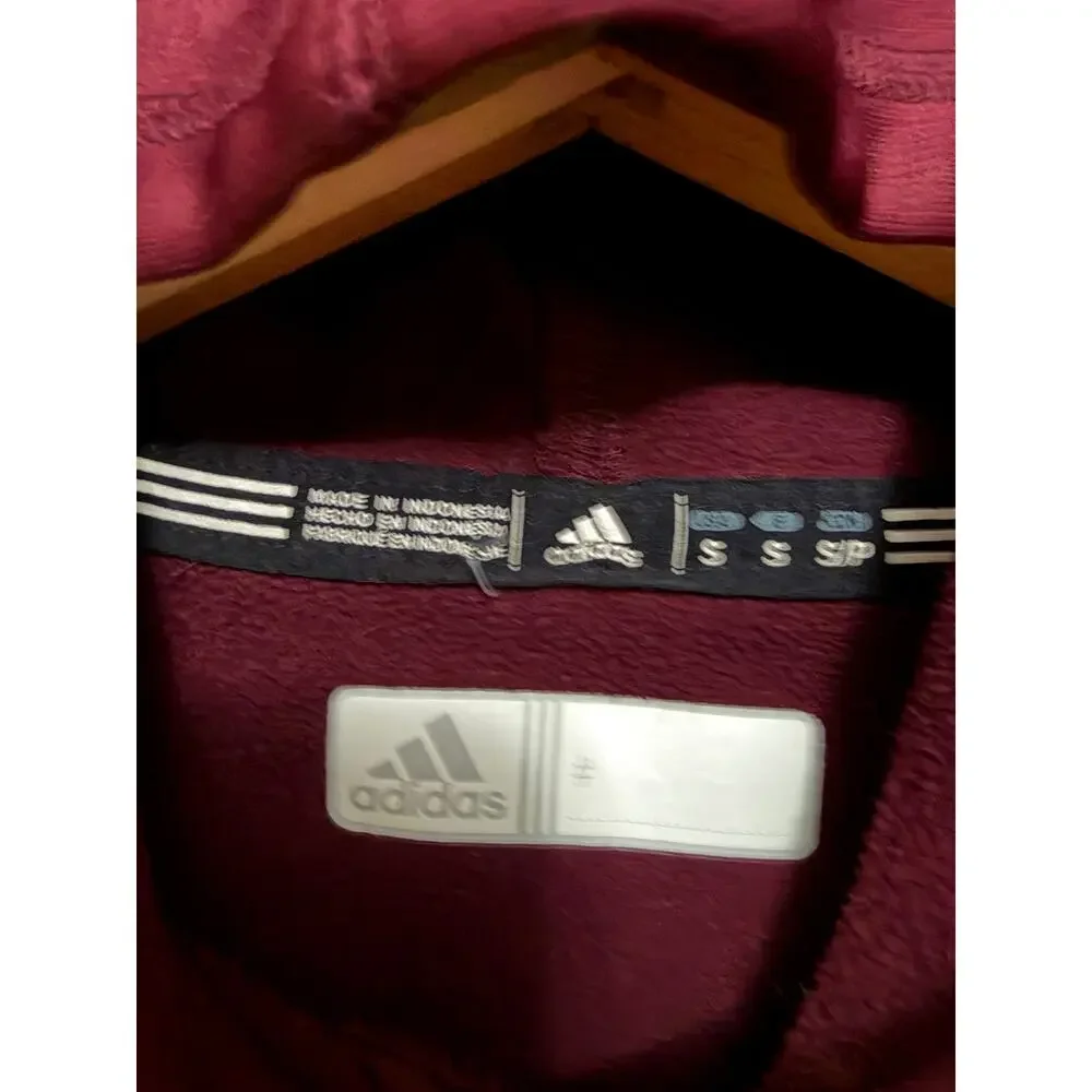 Adidas Arizona State Sun Devils Maroon Pullover Hoodie | Size Small